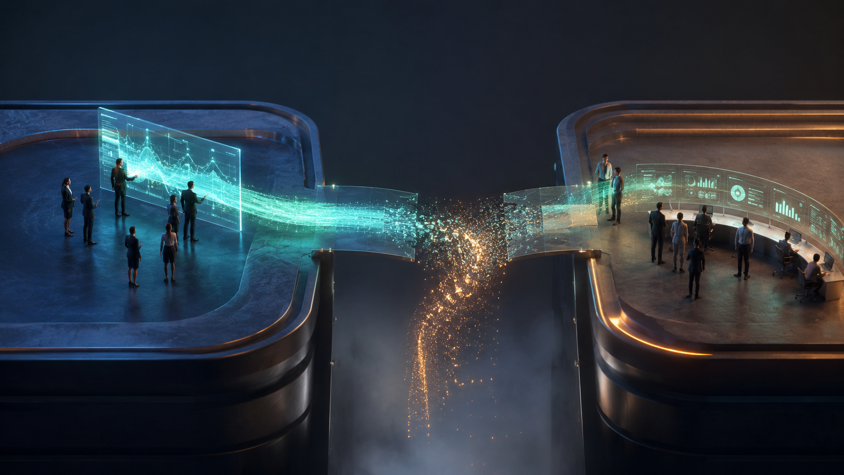 Expected AI value leaking during the handover from project delivery to business operations.